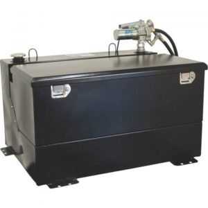 Better Built 29214987 Fuel Tank Toolbox Combo w/ GPI Pump 75-Gal Black 15 GPM