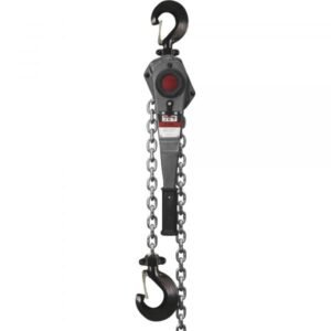 JET JLH Manual Lever Hoist, 3-Ton Capacity, 15 ft. Lift w/ Swivel Hooks & OLP