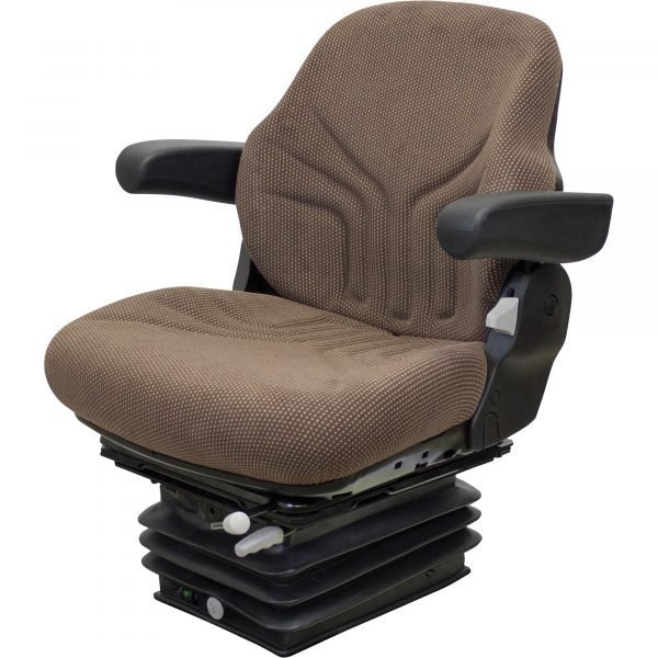Grammer 6793 Air Suspension Seat Combo for John Deere 30-55 Late Series (285lb)