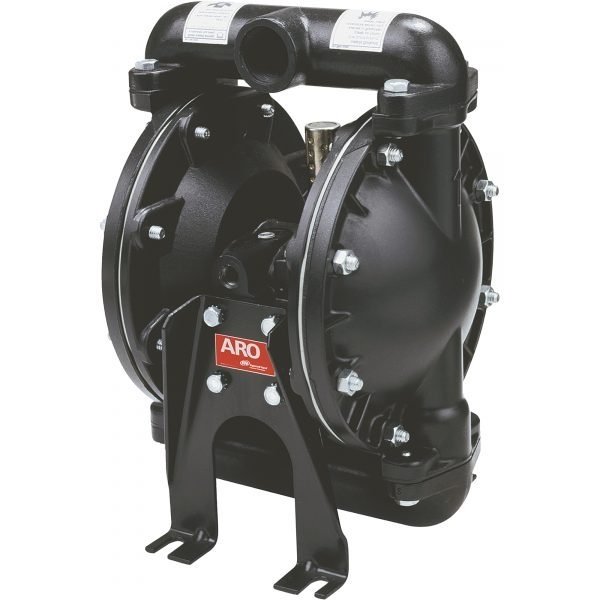 ARO 666100-344-C Double Diaphragm Pump 1in Ports 35 GPM Aluminum/PTFE