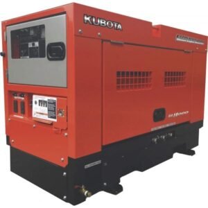 Kubota LowboyPro GL14000 Diesel Generator 14 kW Quiet Enclosure Commercial