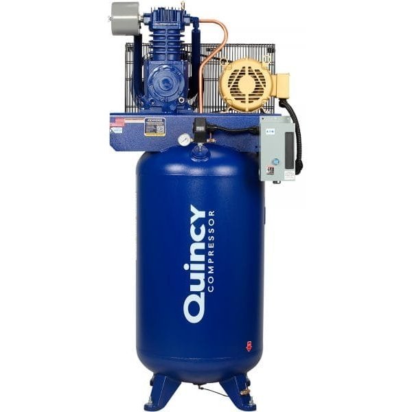 Quincy QTV-7.5 273DSVCB46 - Splash Lubricated Reciprocating Air Compressor