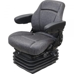 K&M Uni Pro 7915 KM 1003 Deluxe Seat & Suspension 12 Volt Compressor Fabric