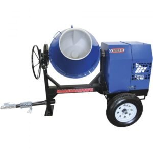 Marshalltown MIX59405B 6 Cu. Ft. Concrete Mixer w/ Poly Liner (1.5 HP Electric)