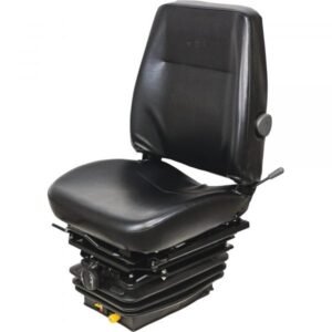K&M Uni-Pro 8469 Construction Mechanical Suspension Seat Vinyl Black