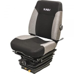 K&M Uni-Pro 8502 Construction Mechanical Suspension Seat Fabric Gray