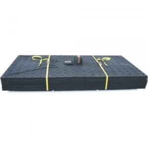 Checkers AMCP4 AlturnaMAT 12-Piece Black Ground Protection Mat Set (8ft x 4ft)
