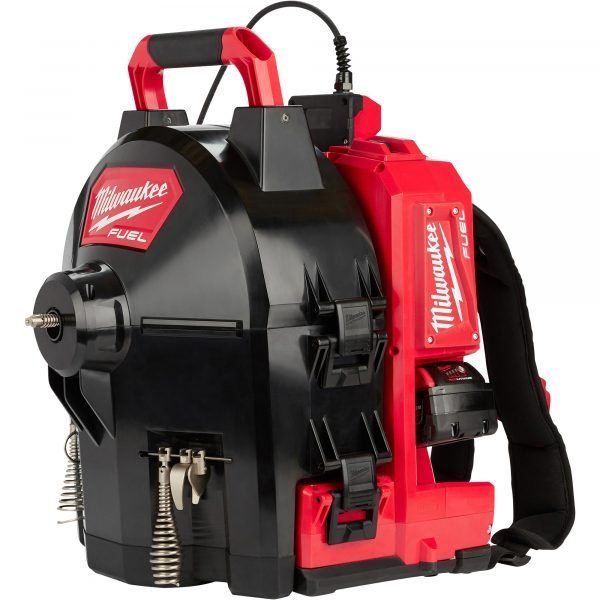 Milwaukee 2775B-211 M18 FUEL Cordless Switch Pack Sectional Drum Drain Cleaning System Milwaukee 2775B-211 M18 FUEL Cordless Switch Pack Sectional Drum Drain Cleaning System