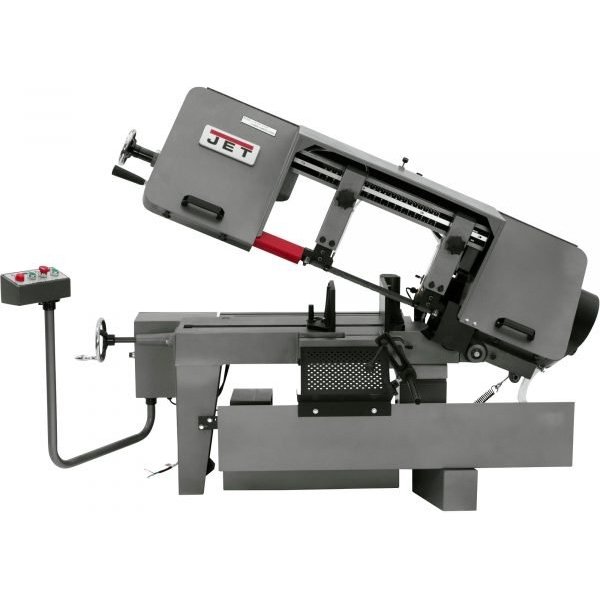 JET J-7020 Horizontal Metal Cutting Bandsaw - 10x16in, 1.5 HP