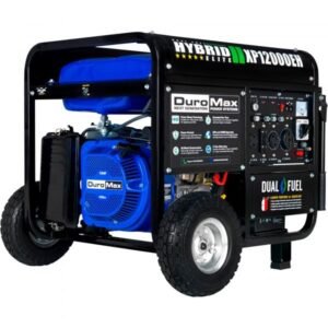 DuroMax XP12000EH Generator Portable Dual Fuel 9500W Electric Start CARB Compliant