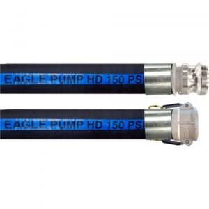 JGB Rubber Suction Hose 8in x 20ft Crimped CxE (Heavy Duty)