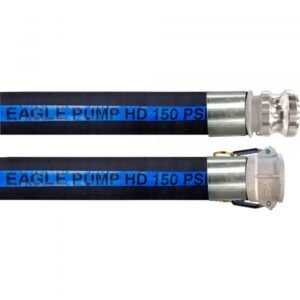 JGB Rubber Suction Hose 8in x 10ft Crimped CxE (Heavy Duty)