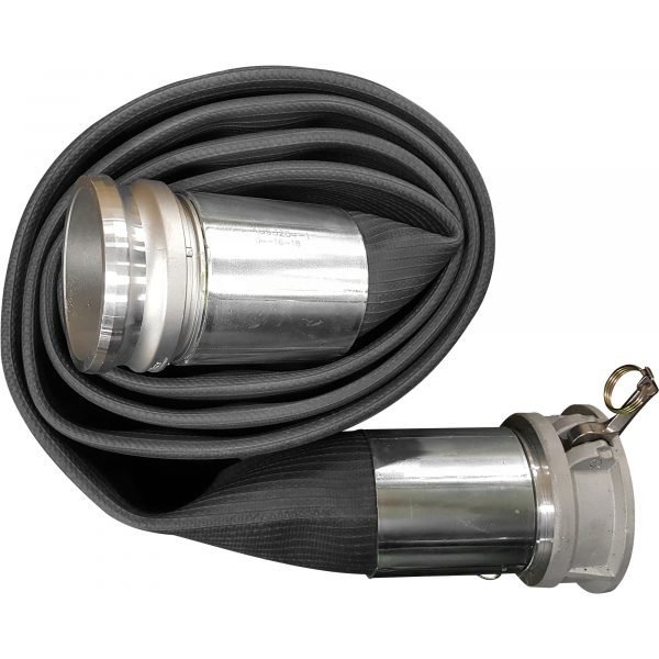 JGB Nitrile Discharge Hose 8in x 50ft Crimped CxE (Durable)