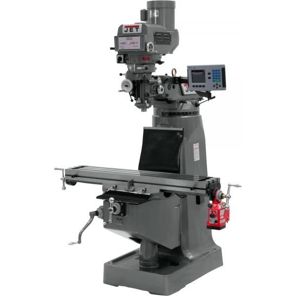 JET JTM-4VS/690107 Mill - Acu-Rite 203 DRO, X-Axis Powerfeed, VS