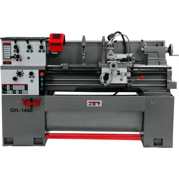 JET GH-1440-1 Geared Head Lathe - 14x40in, DRO, Taper, Collet Closer, 1PH
