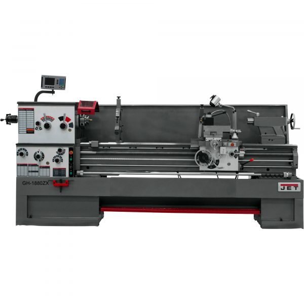 JET GH-1880ZX ZX Lathe - 18x80in, Taper, Collet Closer
