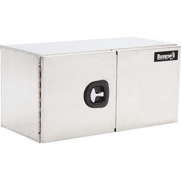 Buyers 1705340 48in Aluminum Underbody Truck Tool Box Barn-Style Doors