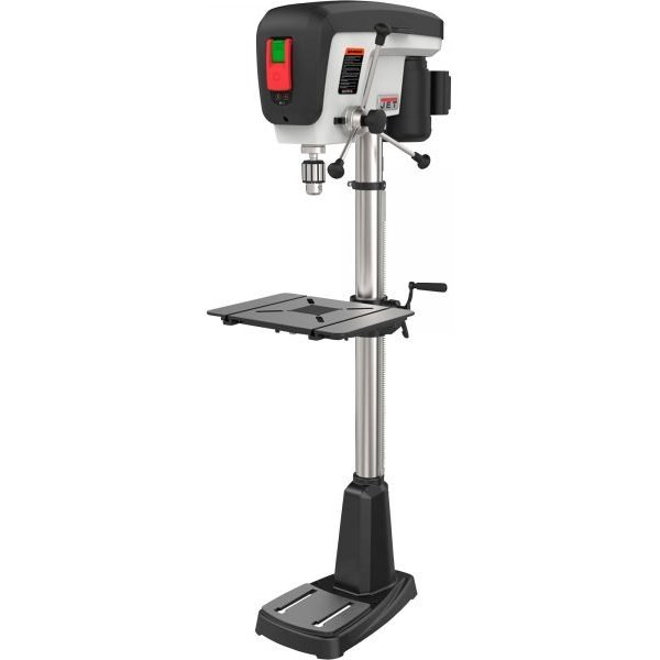 JET JDP-15F Floor Drill Press - 15in, 16-Speed, 0.75 HP