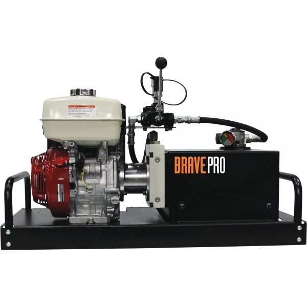 BravePro HBHR280GX Hydraulic Power Pack Honda GX 270cc 5.5 GPM 8-Gal. Tank
