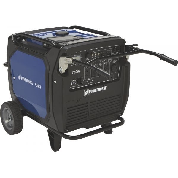 Powerhorse 7,500 Peak/6,500 Rated Watts Open-Frame Inverter Generator