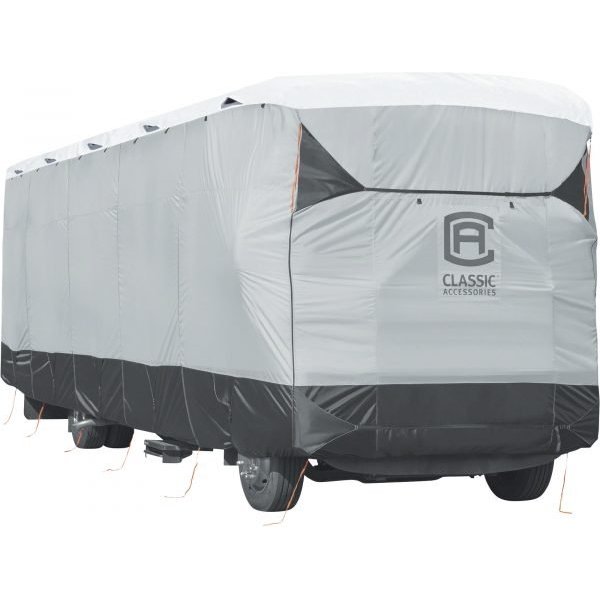 Classic Accessories SkyShield Deluxe Class A RV Cover - Gray, 37-40 Ft L
