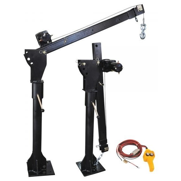 CargoMaster 1000lb Electric Truck Crane, 12-Volt