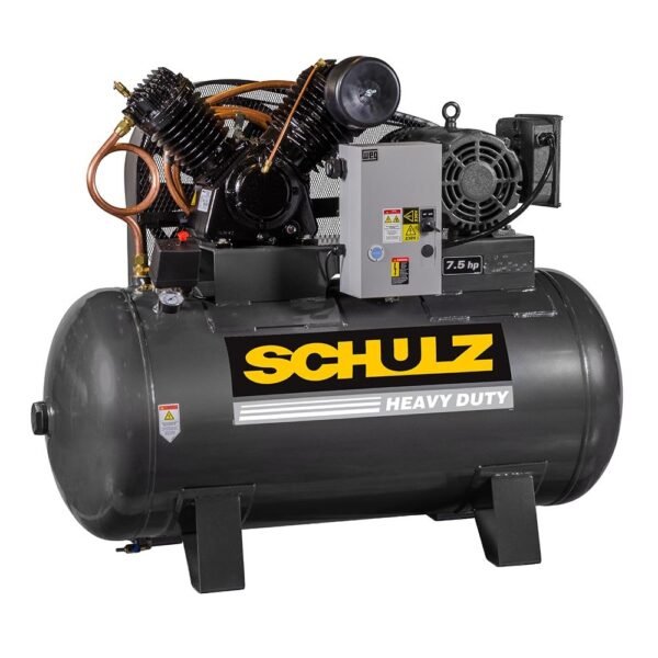 Schulz 7580HV30X-3 Air Compressor - 7.5HP 30Gal