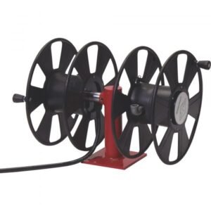 Reelcraft T-2462-0 Safe-T-Reel Dual Cable Welding Reels - 250ft Cap.