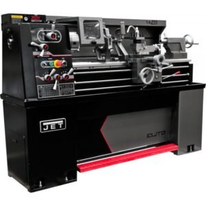 JET E-1340VS Elite VS Metal Lathe - 13x40in, ACU-RITE 203 DRO, CSS, Taper, Collet