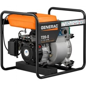 Generac 6920 Full Trash Pump (11100 GPH, 2in Ports, 211cc Engine)