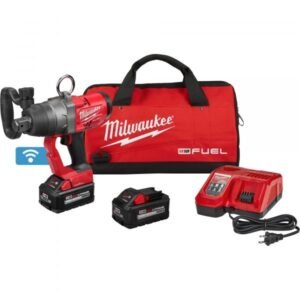 Milwaukee 2867-22 M18 FUEL High-Torque Impact Wrench Kit - 1in Drive, 1800 Ft/Lbs, ONE-KEY