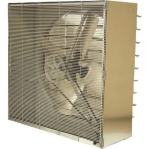 TPI CBT36B Cabinet Exhaust Fan w/ Shutter (36in, 6900 CFM, 1/2 HP)