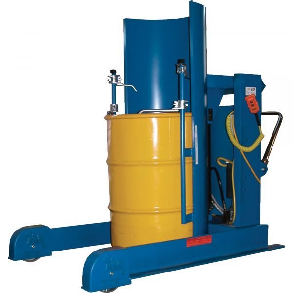 Vestil HDD-48-15-S Stationary Hydraulic Drum Dumper (1500lb, 48in Dump Height)
