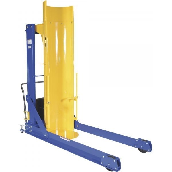 Vestil HDD-60-10-P Portable Hydraulic Drum Dumper (1000lb, 60in Dump Height)