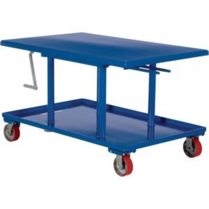 Vestil MT-2436-LP Low Profile Mechanical Post Table (36in. x 24in. Platform)