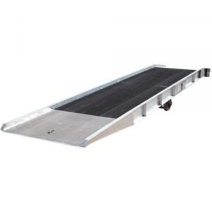 Vestil SY-307236-L Aluminum Yard Ramp w/ Steel Grating (30,000lb Capacity, 74in. x 36ft.)