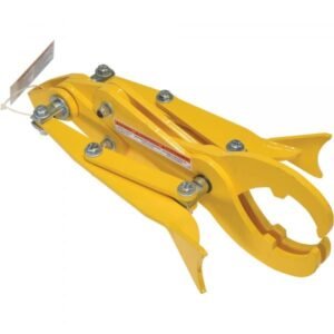 Vestil PG-S-200 Heavy-Duty Steel Pipe Grab (2000lb Load Limit, Mechanical)