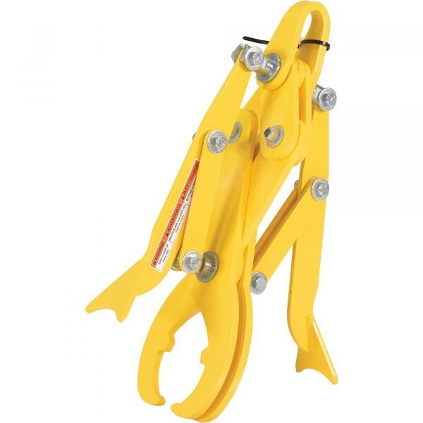 Vestil PG-C-200 Heavy-Duty Cast Iron Pipe Grab (2000lb Load Limit, Mechanical)