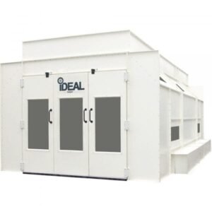 iDEAL PSB-SDD26B Side Down Draft Pressurized Paint Booth (3-Phase)