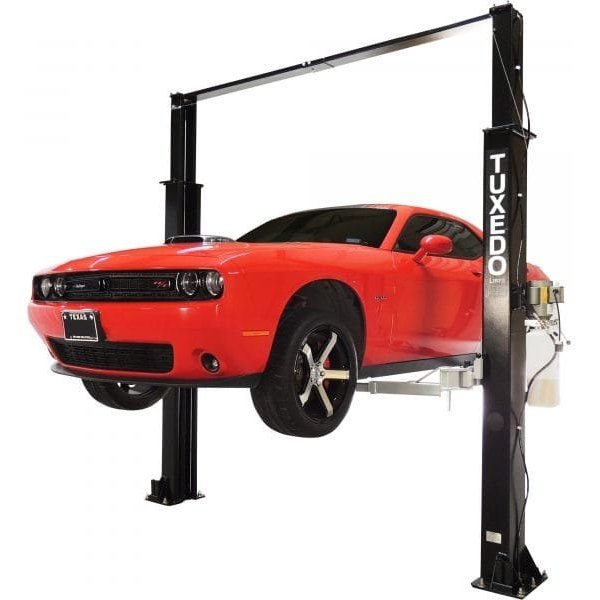 Tuxedo TP9KAC-TUX 9000 Lb 2-Post Clear Floor Vehicle Lift