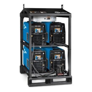Miller XMT 350 FieldPro ArcReach 4-Pack Rack System