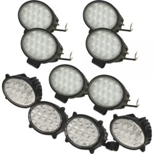 Tiger LED JDKIT2 Tractor Light Kit 10-Light Flood 560 Watts 49200 Lumens