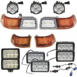 Tiger LED CASEKIT4 Tractor Light Kit 15-Light Flood/Amber 396 Watts 37200 Lumens