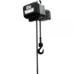 JET VOLT 183220 2-Ton Electric Chain Hoist 20 ft Lift, 3PH