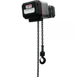 JET VOLT 183230 3-Ton Electric Chain Hoist 20 ft Lift, 3PH