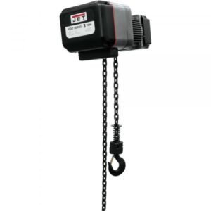 JET VOLT 183315 3-Ton Electric Chain Hoist 15 ft Lift, 3PH