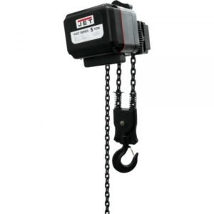 JET VOLT 183510 5-Ton Electric Chain Hoist 10 ft Lift, 3PH