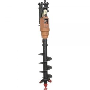 NorTrac Mini Excavator Auger Attachment 11.81in Dia. x 47.25in L