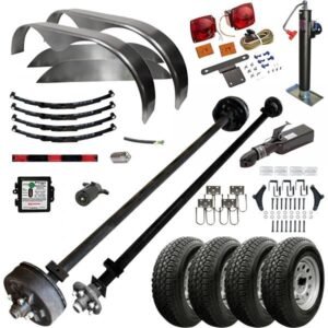TK Trailer Parts Kit MP1216KT for 7K Utility Trailer Blueprint (1216 Model)
