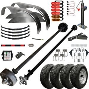 TK Trailer Parts Kit MP1218KT-07 for 7K Utility Trailer Blueprint (1218 Model)